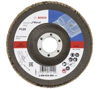 Bosch Accessories 2608603659 X431 Disque segmenté Diamètre 125 mm Ø de perçage 22.33 mm Grain 120 acier