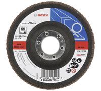 Bosch Accessories 2608606753 X551 Disque segmenté Diamètre 115 mm Ø de perçage 22.33 mm Grain 60 acier