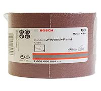 Bosch Rouleau de papier abrasif 2608606804 - Grain 80 - 5 m x 93 mm