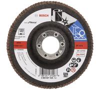 Bosch Disque à rabat Bosch X571 Best for Metal droit 115 mm 120 tissu de verre Quantité:10