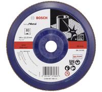 Bosch Accessories 2608607344 X571 Disque segmenté Diamètre 180 mm Ø de perçage 22.33 mm Grain 80 acier 1 pc(s)