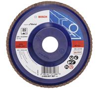 Bosch Accessories 2608607367 X551 Disque segmenté Diamètre 125 mm Ø de perçage 22.33 mm Grain 80 acier
