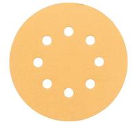 Bosch Accessories 2608607828 Disque abrasif Lot de 50 Perforé Bois 125 mm Grain 120