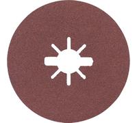 Bosch Accessories 2608619175 Disques Abrasifs sur Fibres Expert for Metal (pour les Métaux, X-LOCK, R444, Ø 125 mm, Grain 100, Alésage : 22,23 mm)