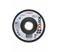 Bosch Accessories 2608619203 Disque à surfacer à lamelles Diamètre 125 mm Grain=80 1 pc(s)