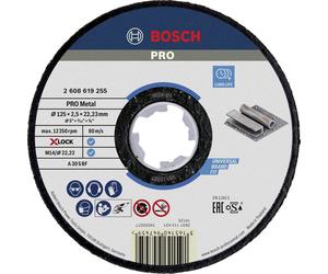 Bosch Accessories 2608619255 Disque à tronçonner 125 mm métal
