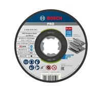 Bosch Accessories 2608619261 Disque à Tronçonner à Surface Plate Standard for Inox (pour l'inox, X-LOCK, Ø 115 mm, Alésage : 22,23 mm, Épaisseur : 1 mm)