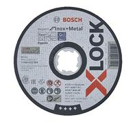 Bosch Accessories 2608619264 Disque à Tronçonner à Surface Plate Expert for Inox & Metal (pour l'inox et les Métaux, X-LOCK, Ø 125 mm, Alésage : 22,23 mm, Épaisseur : 1 mm)