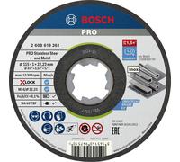 Bosch Accessories 2608619266 Jeu de disque à tronçonner 115 mm 10 pc(s) métal, acier inoxydable