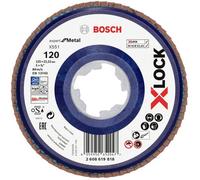 Bosch Accessories 2608619818 X551 Disque segmenté Diamètre 125 mm Ø de perçage 22.23 mm Grain 120 1 pc(s)