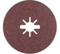 Bosch Disque en fibre R781 (2608621784) Ø125 mm Alésage 22,23 mm Grain 80 X-LOCK 5 pièces