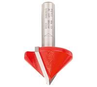 Bosch Accessories 2608629370 Fraise à rainurer droit en V 8 mm d 31,8 mm Longueur 19 mm G 51 mm 90°