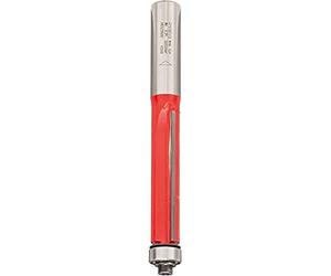 Bosch Accessories 2608629384 Fraise à araser 12 mm d1 12,7 mm Longueur 50,8 mm G 106,8 mm, Argent/Rouge