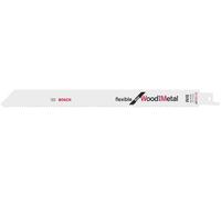 Bosch Accessories 2608654981 Lame de scie-sabre S 1122 VF, Flexible for Wood and Metal, lot de 5 Longueur lame de scie 225 mm 5 pc(s)