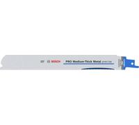 Bosch Accessories 2608658993 PRO Medium-Thick Metal precise S1137BEF feuille, 1,1 x 25 x 225 mm, 2 pcs. 2 pc(s)