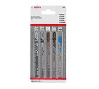 Bosch Accessories 2608667856 SET de lames de scie sauteuse Allrounder, 5 pièces 5 pc(s)