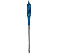 Bosch Accessories 2608900313 Mèche à bois plate 1 pièce 13 mm Longueur totale 152 mm tige hexagonale