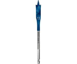 Bosch Accessories 2608900313 Mèche à bois plate 1 pièce 13 mm Longueur totale 152 mm tige hexagonale