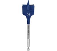 Bosch Accessories 2608900328 Mèche à bois plate 1 pièce 36 mm Longueur totale 152 mm tige hexagonale 1 pc(s)