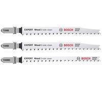 Bosch Accessories 2608900559 SET de lames de scie sauteuse EXPERT « Wood 2-side clean », 3 pièces, T308B/BO 3 pc(s)
