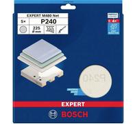 Bosch Accessories 2608901639 Grille abrasive pour ponceuse pour cloison sèche avec bande auto-agrippante Grain 240 (Ø) 225 mm 5 pc(s)