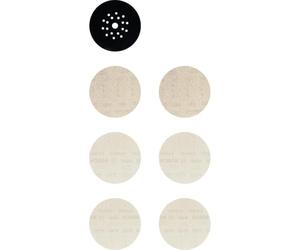 Bosch Accessories 2608901667 Grille abrasive pour ponceuse pour cloison sèche Grain 80, 120, 180 (Ø) 225 mm 1 set