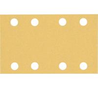 Bosch Accessories 2608901670 Papier abrasif pour ponceuse vibrante Grain 60, 120, 180 (L x l) 133 mm x 80 mm 1 set