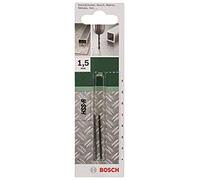 Bosch Forets métal HSS 2609255001 – Ø 1,5 mm – 40 mm – DIN 338 – Lot de 2 pièces