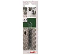 Bosch Set de 2 forets pour métal HSS-R DIN 338 Ø 2,5 mm Longueur 57 mm