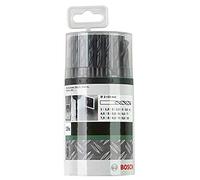 Bosch Accessories 2609255033 HSS Jeu de forets pour le métal 19 pièces 1 mm, 1.5 mm, 2 mm, 2.5 mm, 3 mm, 3.5 mm, 4 mm, 4.5 mm