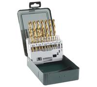 Bosch Accessories 2609255114 HSS Jeu de forets pour le métal 19 pièces 1 mm, 1.5 mm, 2 mm, 2.5 mm, 3 mm, 3.5 mm, 4 mm, 4.5 mm