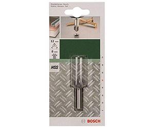 Bosch Accessories 2609255118 Fraise conique à lamer HSS à 5 taillants DIN 335 Diamètre 12 Queue 8 mm