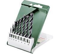 Bosch Jeu de forets pour bois 2609255215 - 8 pièces 3-10 mm tige cylindrique