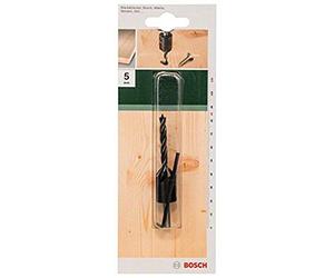 Bosch Accessories 2609255218 Foret à bois avec fraise conique 90° Diamètre 5 mm