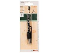 Bosch Foret pour le bois 2609255221 – Ø 8 mm, pointe 90°, 110 mm, tige cylindrique