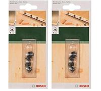 Bosch Accessories 2609255316 Set de 4 centreurs de tourillons Diamètre 8 mm (Lot de 2)