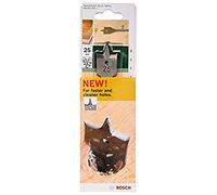 Bosch Accessories 2609255340 Mèches plates Self Cut à pointe de centrage double ébaucheur Diamètre 25 mm Longueur 152 mm