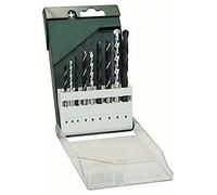 Bosch Accessories 2609255483 Forets HSS-R pour Métal Bois et Pierre 9 pièces