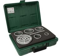 Bosch Accessories 2609255629 Assortiments de scies-trépan à concrétion carbure Embase et forêt de centrage compris Diamètres 33/53/67/73/83 mm