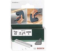 Bosch Accessories 2609255835 Set de 1000 agrafes à fil plat Type 52 Largeur 12,3 mm Epaisseur 1,25 mm Longueur 6 mm