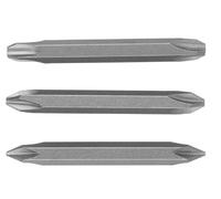Bosch Accessories 2609255958 Embout de tournevis à double extrémité 60 mm Lot de 3