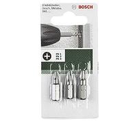 Bosch Accessories 2609255967 Lot d'embouts de tournevis à double extrémité 25 mm Lot de 3