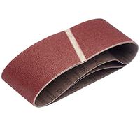 Bosch 2609256200 Bandes Abrasives Pour Ponceuses à Bande Qualité Rouge 65 X 410 Grain 80 Lot De 3 Feuilles G