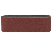 Bosch Bandes abrasives pour ponceuse à bande 2609256221 - Set de 3, 75 x 533 mm, grains 60/80/100