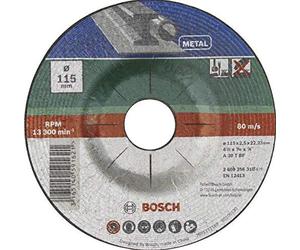 Bosch Accessories 2609256313 Disque à tronçonner à moyeu déporté pour Métaux Diamètre 230 mm Diamètre d'alésage 22/23 Epaisseur 3mm
