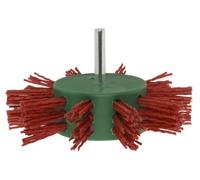 Brosse pinceau pour perceuses - fils nylon au corindon K80, 100 mm Bosch 2609256543