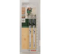 Bosch 2 609 256 724 Lame de scie sauteuse, à chantourner et sabre Lames de scie sauteuse Acier fin au carbone 2 pièces