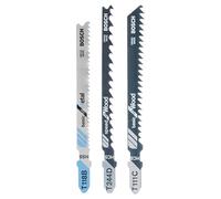 Bosch 2609256741 Lot De 3 Lames De Scie Sauteuse G