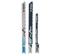 Bosch Accessories 2609256774 Assortiment de lames de scie sauteuse mixte Bois et Métal 3 pièces