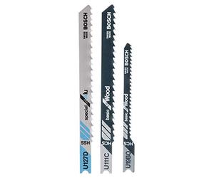 Bosch Accessories 2609256774 Assortiment de lames de scie sauteuse mixte Bois et Métal 3 pièces